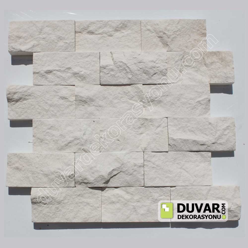 Patlatma Doğal Taş Limra 5x10 cm Cephe Kaplama ve Dekorasyon/M2 Fiyatı99TL