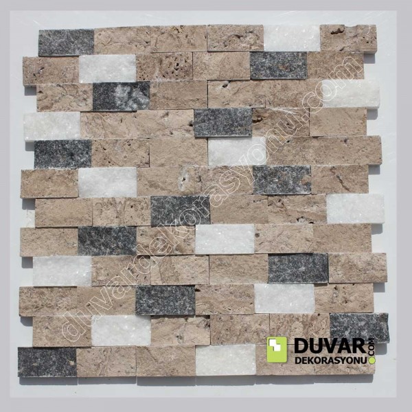 Kristalli-Noche-Siyah Karışım Patlatma Taş/ Yeni Modeller / M2 Fiyatı: 420 TL